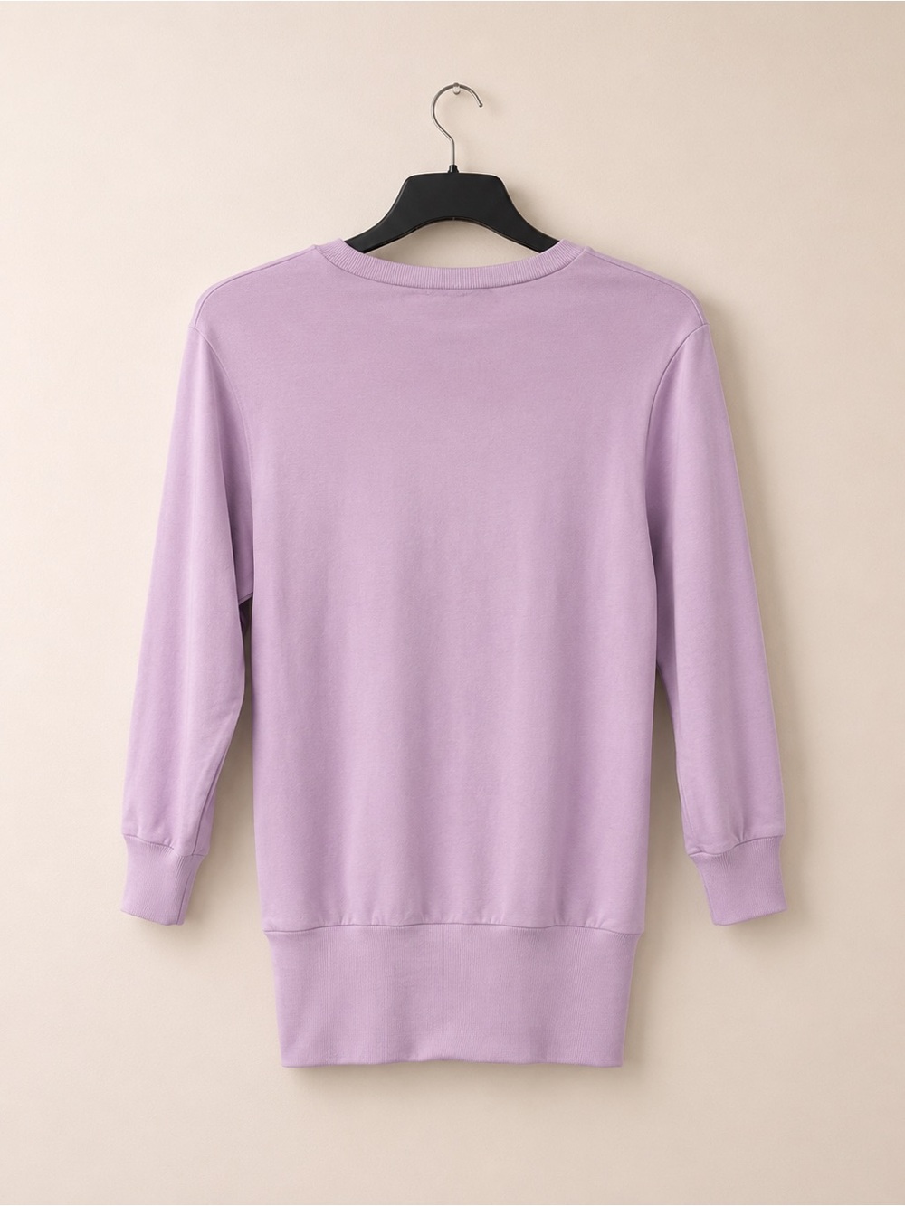 Habitual Girl Lavender Tunic Sweatshirt Dress Size 12 - Picture 4 of 5